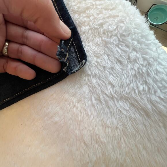 Abercrombie & Fitch Women’s A&F Skinny Jeans Dark Wash Size 28x35 Tall Long - Picture 9 of 11